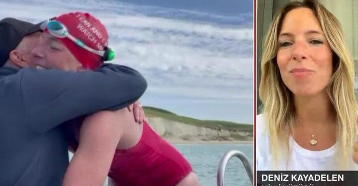 Adını tarihe yazdırdı! Manş Denizi’ni 15 saatte yüzdü