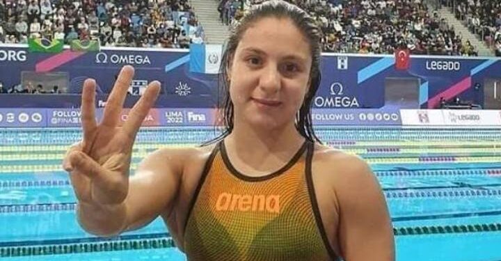 Merve Tuncel, 1500 metre yüzmede üst üste 3. kez Avrupa şampiyonu