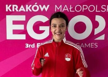 Avrupa Oyunları’nda Emine Arslan altın madalya kazandı