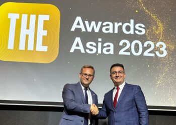 THE Awards Asia 2023’te İzmir Yüksek Teknoloji Enstitüsü ve Rektör Prof. Dr. Yusuf Baran’a ödül