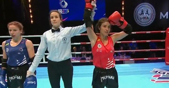 Gülistan Turan altın madalya kazandı