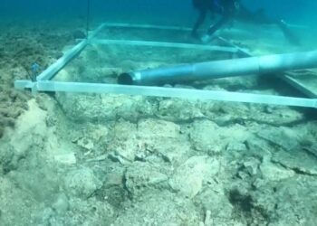 Su altında 7 bin yıllık yol keşfedildi