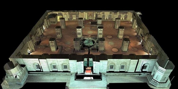 Bursa’daki tarihi eserler olası depreme karşı lazer tarama cihazlarıyla modelleniyor