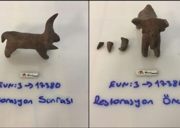 Şanlıurfa Arkeoloji Müzesi’nde depremde hasar gören eserler restore edildi