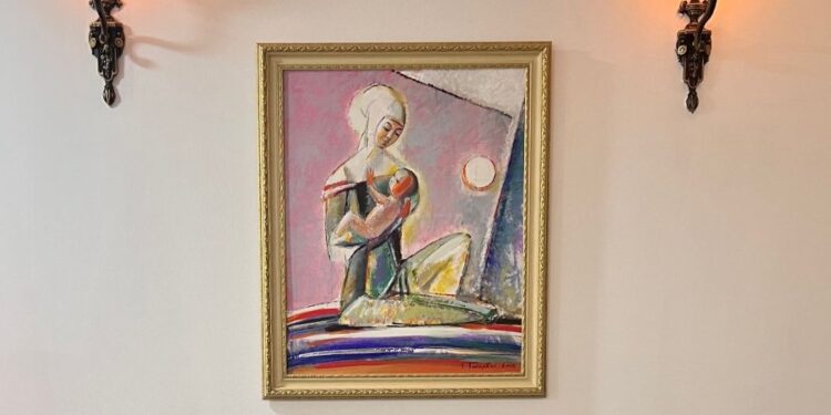 Dünyaca ünlü ressam Erbolat Tölepbay tablosunu depremzedeler için sattı
