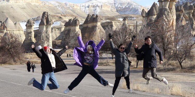 Kapadokya’da ocak ayındaki ziyaretçi sayısında rekora ulaşıldı