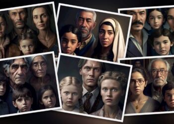 Yapay zeka aileleri çizdi: Türk ailesi o diziye benzetildi