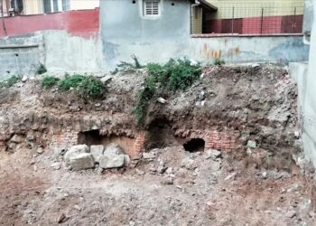 Kocaeli’de inşaat kazısında Bizans dönemine ait yapı kalıntısı bulundu