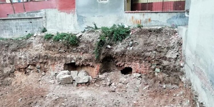 Kocaeli’de inşaat kazısında Bizans dönemine ait yapı kalıntısı bulundu