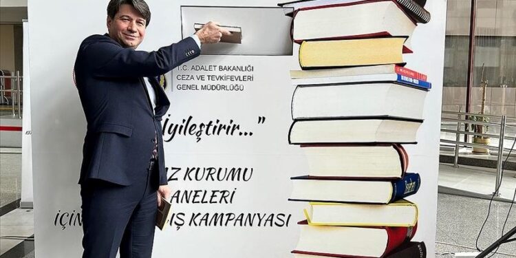 Ceza infaz kurumu kütüphaneleri için kitap bağışı kampanyası başlatıldı