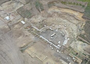 Pompeiopolis Antik Kenti’nde tiyatro ve odeonda yürütülen kazılar tamamlandı