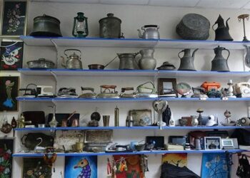 50 metrekarelik terzide ‘zamanda yolculuk’