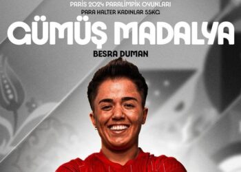 Besra Duman, gümüş madalya kazandı