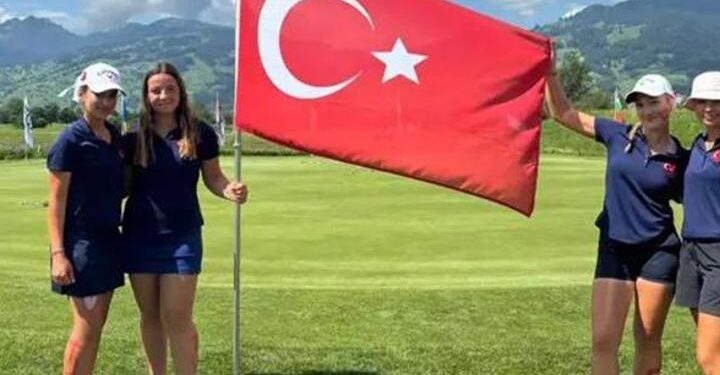 Milli golfçüler Avrupa’da şampiyon oldu