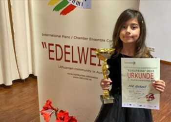 Piyanonun “altın kızı” Nil Göksel Viyana’dan birincilikle döndü