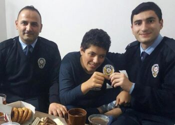 155’i arayan engelli çocuğun hayali gerçek oldu