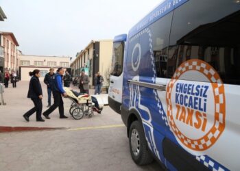 Engelsiz taksiler Kocaeli’de ücretsiz hizmet veriyor