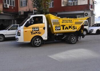 Nusaybin’de çöp taksi’ uygulaması