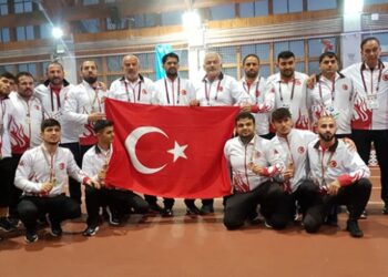 İşitme Engelliler Avrupa Güreş Şampiyonası’nda milli sporculardan 35 madalya