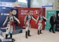 Bükreş havaalanında Cumhuriyet Bayramı kutlaması