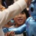 Japonya’da anaokulunda test robotları göreve başladı