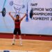 Genç halterci Gamze Karakol Avrupa şampiyonu oldu