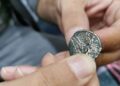 İznik’te üzerinde Nikaia figürü olan madeni para bulundu