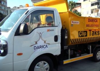 Kocaeli’deki Çöp Taksi 24 saat hizmet veriyor