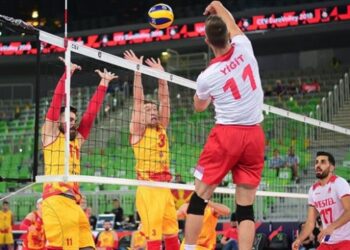 A Milli Erkek Voleybol Takımı Kuzey Makedonya’yı geçti