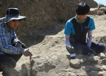 Koreli arkeoloji öğrencileri Çorum’da tecrübe kazanıyor