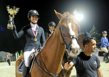 Kadın Biniciler Türkiye Kupası Senem Kibar’ın