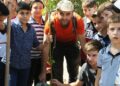 Yeşil bir dünya için Kırmızı Medrese’de fidan dikti