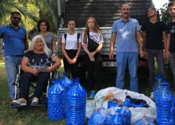 Samsunlu lise öğrencilerinden Sıfır Atık Projesi’ne destek