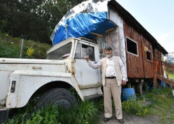 1972 model kamyondan balık lokantasına