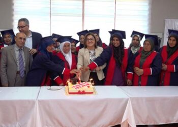 Gaziantep’te annelerin mezuniyet sevinci