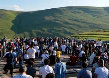 Ardahan’daki “Atatürk silüeti”ne yoğun ilgi