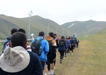 Milli Mücadele’nin 100. yıl anısına Palandöken’e tırmandılar