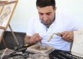 Ustasından kalan yadigar gereçlerle telkari sanatını yaşatıyor