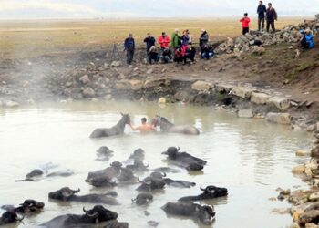 Budaklı kaplıcası fotoğraf tutkunlarını ağırlıyor