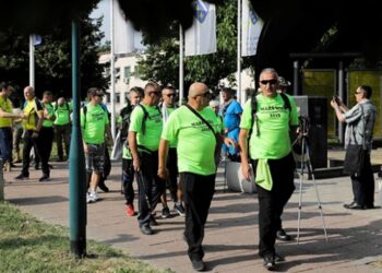 Gönüllüler Barış Yürüyüşü için Saraybosna’dan yola çıktı