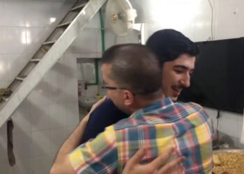 Suriyeli tatlıcının duygulandıran görüntüleri