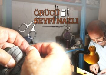 Yarım asırdır iğneyle kumaş onarıyor