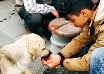 Yaşı küçük ama yüreği kocaman çocuk
