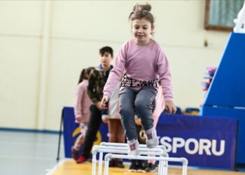 1,2 milyon öğrencinin sportif yeteneği ölçüldü