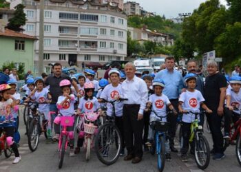 Milli mücadele anısına bisiklet yarışı