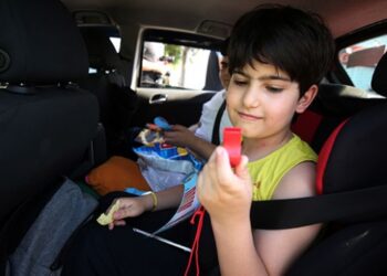 Çocuklardan ebeveynlerine trafik notu