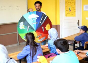 İngilizceyi eğlendirerek öğreten “Teacherman”