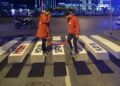 Grafiti sanatçıları İstanbul caddelerinde