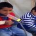 Tahta parçasından saz, biberondan mikrofon yaptılar