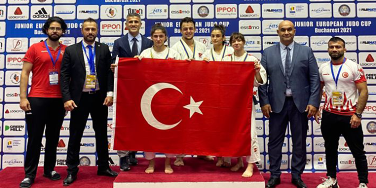 Milli sporcular, Gençler Avrupa Judo Kupası’nda büyük başarıya imza attılar